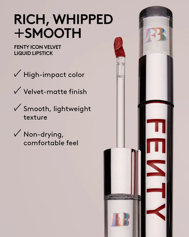 Fenty Icon Velvet Liquid Lipstick — Smurf'Melon