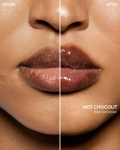 Gloss Bomb Heat Universal Lip Luminizer + Plumper — Hot Chocolit Heat