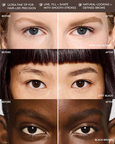 Brow MVP Ultra Fine Brow Pencil & Styler — Medium Brown