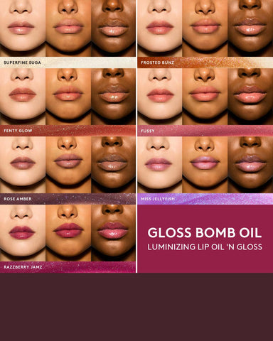 Gloss Bomb Oil Luminizing Lip Oil 'N Gloss — Razzberry Jamz
