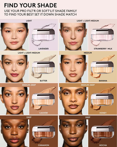 Set it Down Superfine Blurring Setting Powder — Mocha