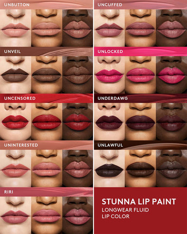 Stunna Lip Paint Longwear Fluid Lip Color — Uncensored