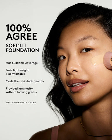 Soft'lit Naturally Luminous Longwear Foundation — 420