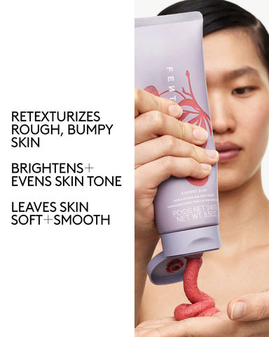 Cherry Dub Triple Action AHA Body Scrub