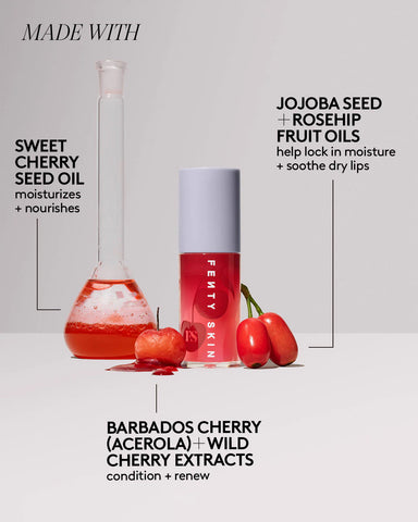 Cherry Mouth 3-Piece Lip Set + Pouch