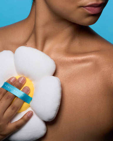 Fairy Bomb Smurfette Daisy Flower Shimmer Puff — Smurf'Sugar